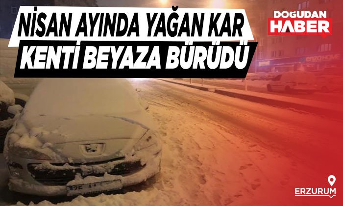 dogudanhaber1's tweet photo. Erzurum’da iftar saati ile birlikte kar yağışı etkili olmaya başlarken, kent beyaza büründü. Kar yağışı karşısında büyük bir sürpriz yaşayan gençler halay çekerek eğlenirken, trafik de aksamalar yaşandı.
https://t.co/g92kurMETx https://t.co/JHvaCXd210