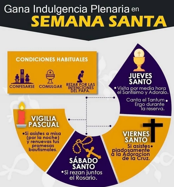 SantosIglesia's tweet photo. La Indulgecia plena en Semana Santa 

https://t.co/4evRIJEy2C