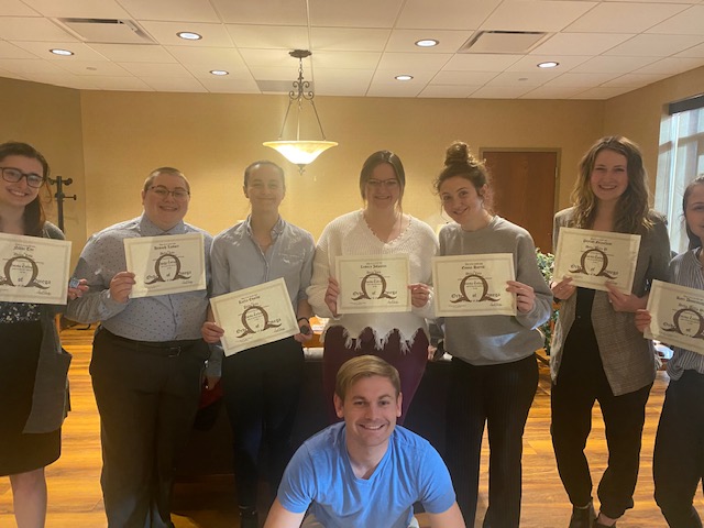 LifeEureka's tweet photo. The Alpha Alpha Gamma chapter of the Order of Omega welcomed new members into the chapter yesterday! Order of Omega is a national leadership honor society for members of Greek organizations who have exemplified high standards in scholarship, leadership, and involvement. Congrats! https://t.co/kvvfxqKw6H