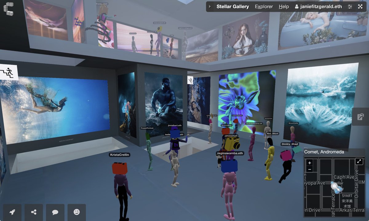 StellarGallery (.eth/.tez) tweet media
