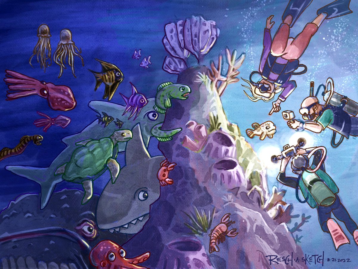 Reschasketch (Dustin Resch, illustrator/author) tweet media