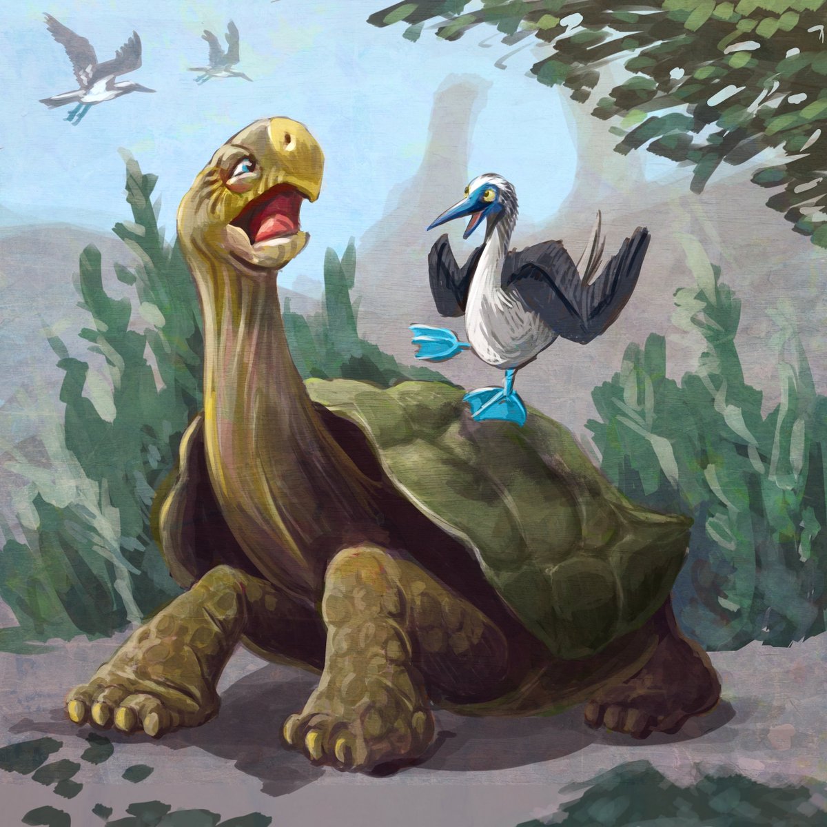 Reschasketch (Dustin Resch, illustrator/author) tweet media