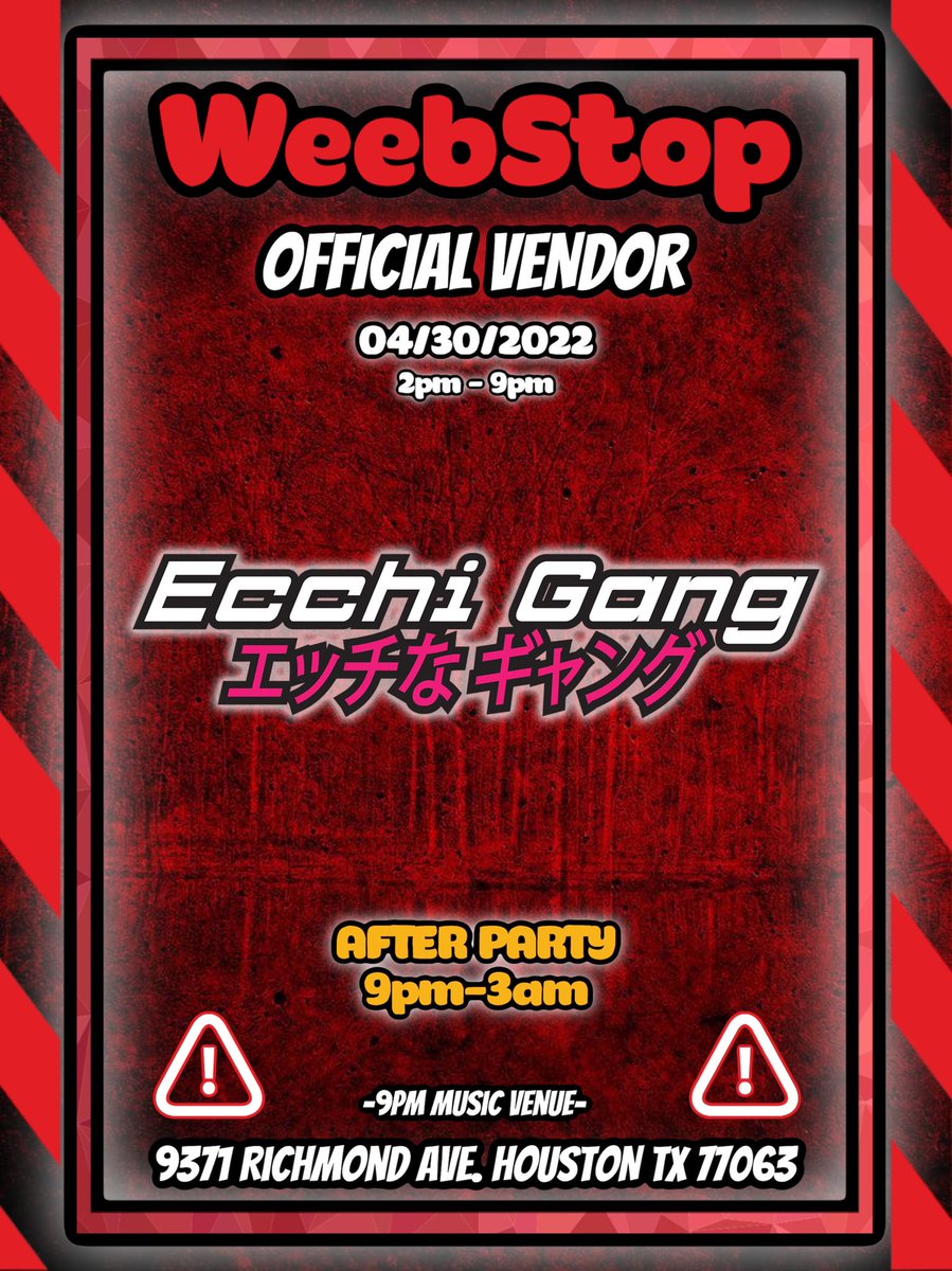 TheWeebStop's tweet photo. The next 4 vendors for the Weeb Stop event! 

Ticket Link: https://t.co/l90wIrwlFC https://t.co/7x1cyt6aBF