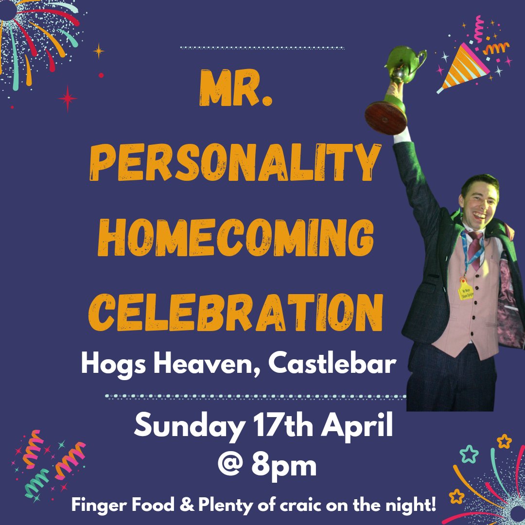 Mayo Macra (@mayo_macra) on Twitter photo So you may or may not have heard that <a href="/CastlebarMacra/">Castlebar Macra</a>'s very own Shane Quigley was crowned <a href="/MrP_festival/">Mr.Personality FESTIVAL</a> 2022 in Kilkenny on Saturday night! 🏆🏆This is a fantastic achievement & needs to be celebrated! 🥳🥳 So you may or may not have heard that <a href="/CastlebarMacra/">Castlebar Macra</a>'s very own Shane Quigley was crowned <a href="/MrP_festival/">Mr.Personality FESTIVAL</a> 2022 in Kilkenny on Saturday night! 🏆🏆This is a fantastic achievement & needs to be celebrated! 🥳🥳