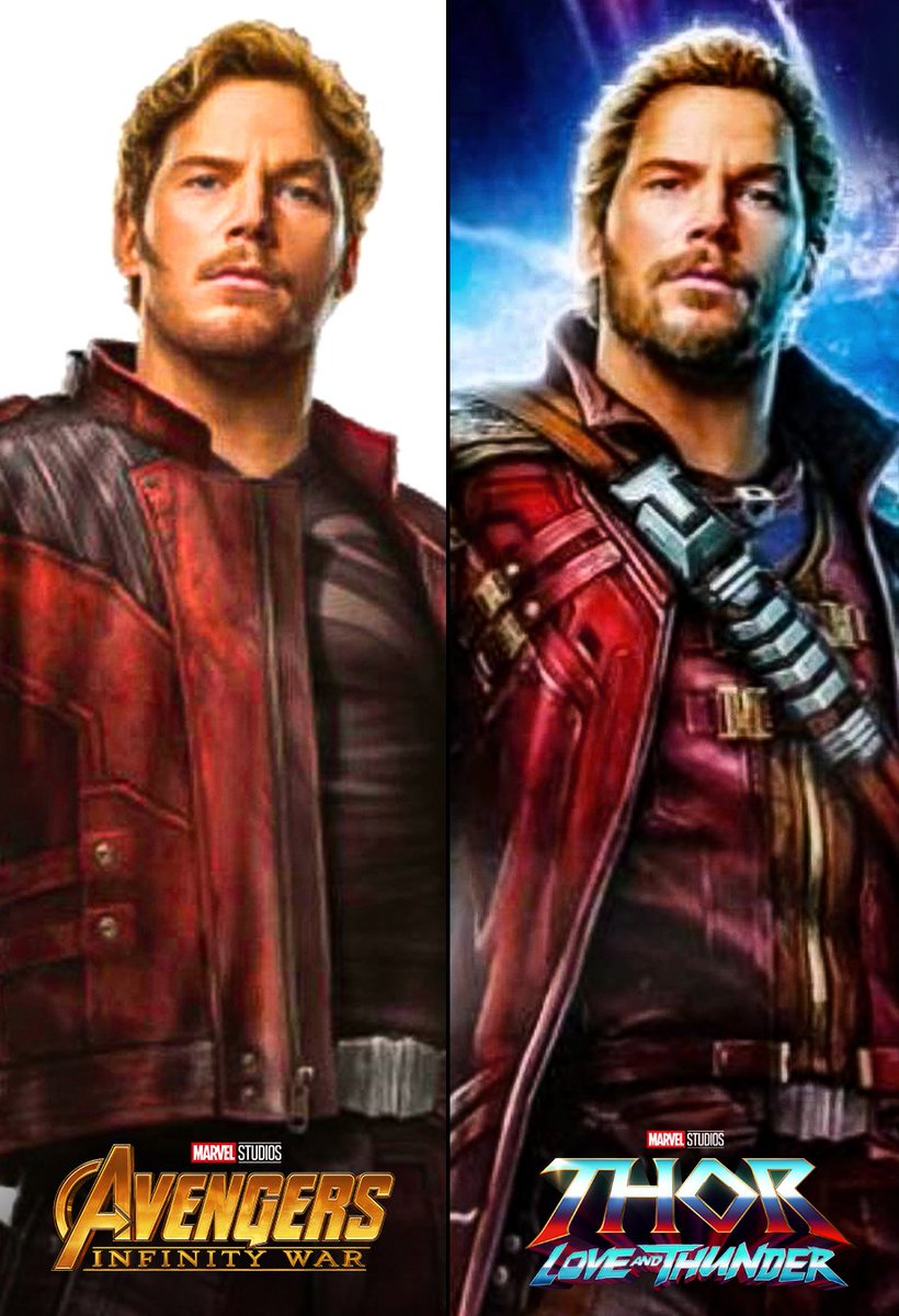 Peli_Comic's tweet photo. El nuevo look de Star Lord con más barba en #ThorLoveAndThunder 🔥 https://t.co/58lZA7fNME