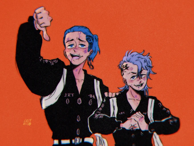 they'll show you real charisma or something
#tokyorevengers #東卍FA #はちみつ卍 