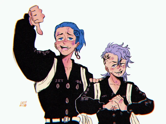 they'll show you real charisma or something
#tokyorevengers #東卍FA #はちみつ卍 