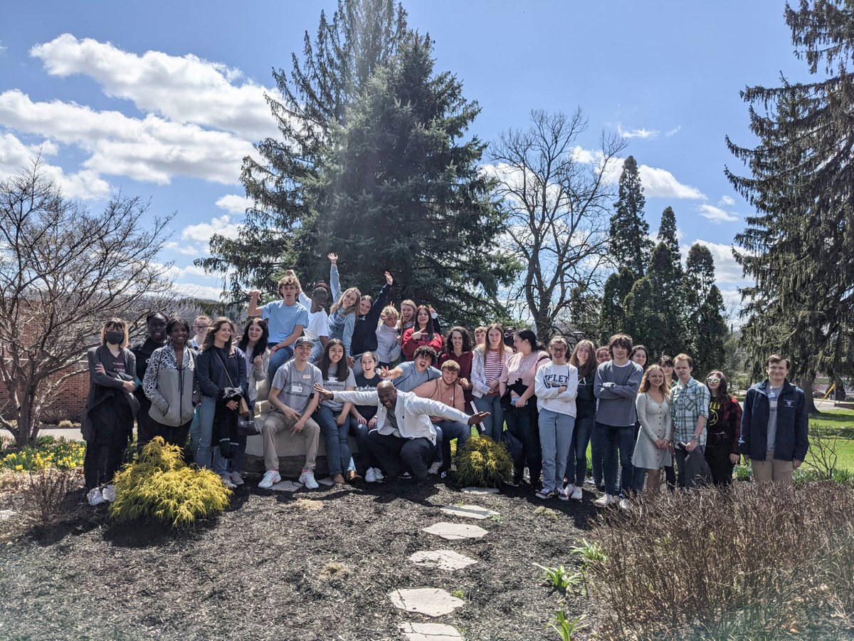 PennStateSL's tweet photo. Roll Tide! It was our pleasure to host a group of @pasdtide Pottsville Area School District students today for a campus tour, career development programming, and a lively round of Penn State Trivia. #ctidepride https://t.co/4A5KhKWISd
