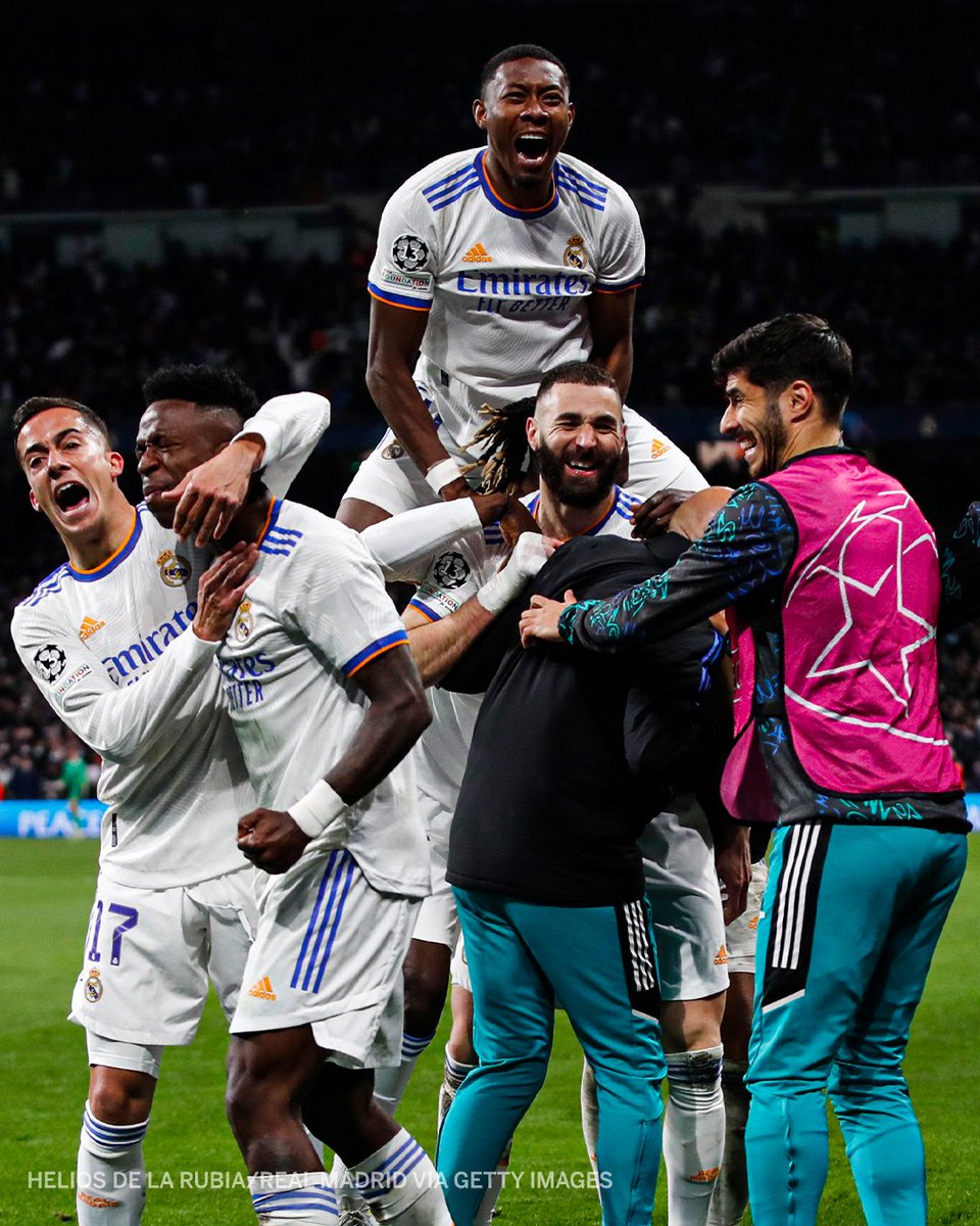 espn's tweet photo. Chelsea 0-0 Real Madrid
Chelsea 0-1 Real Madrid
Chelsea 0-2 Real Madrid
Chelsea 1-2 Real Madrid
Chelsea 1-3 Real Madrid

Real Madrid 3-2 Chelsea
Real Madrid 3-3 Chelsea
Real Madrid 3-4 Chelsea
Real Madrid 4-4 Chelsea
Real Madrid 5-4 Chelsea

WHAT A QUARTERFINAL 😱 @espnfc https://t.co/Ll7c2s4PIG