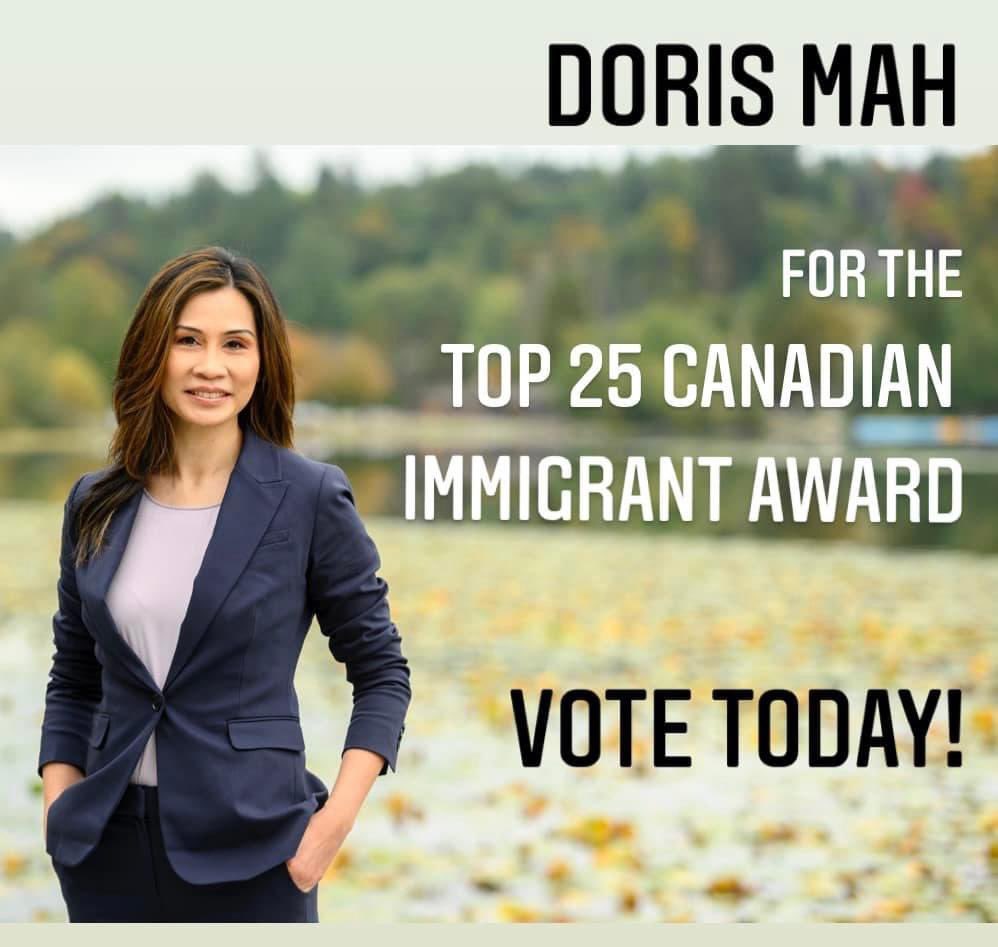 doriswk_mah's tweet photo. I am shortlisted as 1 of the 75 finalists in the Top 25 @canimmigrant Awards. Please vote for me TODAY 👇
https://t.co/vnTKeAxFL1
As an immigrant, I have had to overcome racism and discrimination on many levels. This is the reason why I co-founded @SWACoalition #inspiring #cdnimm https://t.co/lmMMcH7rgS