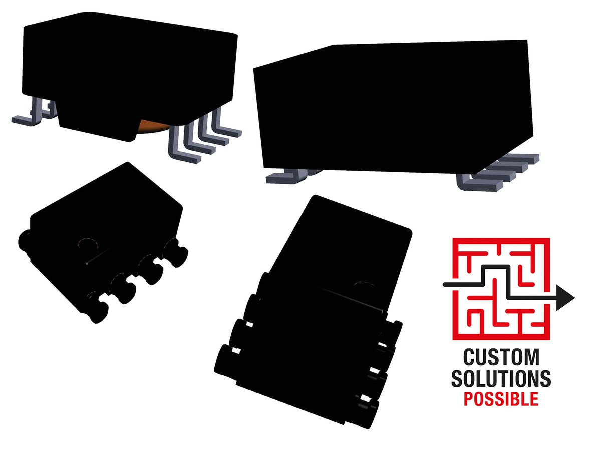 WurthElectronic's tweet photo. Start your custom design with our premade packages. We have 4, 6, 8, 9, 10, and 16 terminal toroid headers available. Contact our expert transformers team to get started. https://t.co/WESumWFcoa #WurthElektroniki #transformers #toroids https://t.co/gtP2FrWH0R
