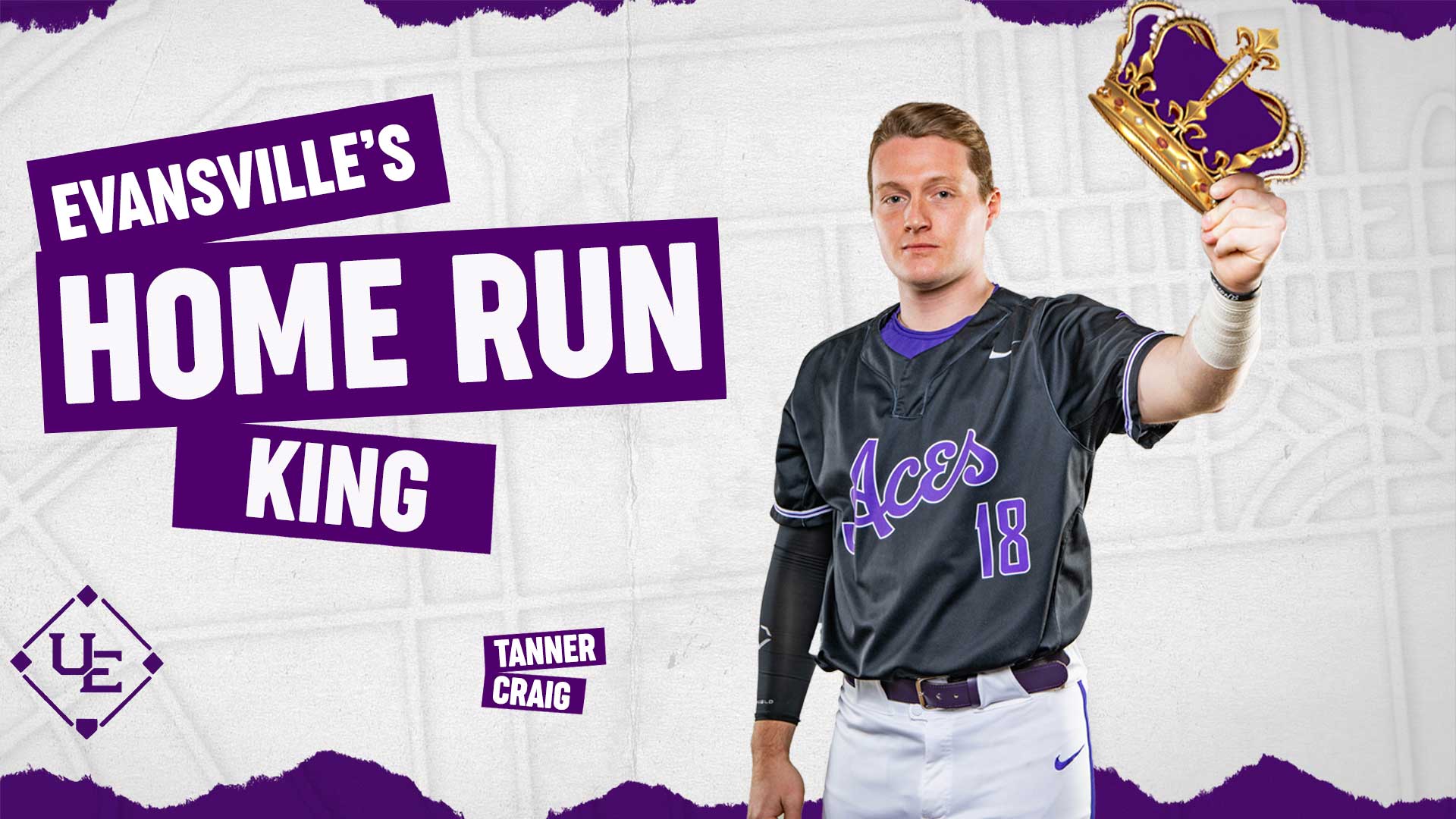 UE Baseball on Twitter "👑 Evansville's New Home Run King