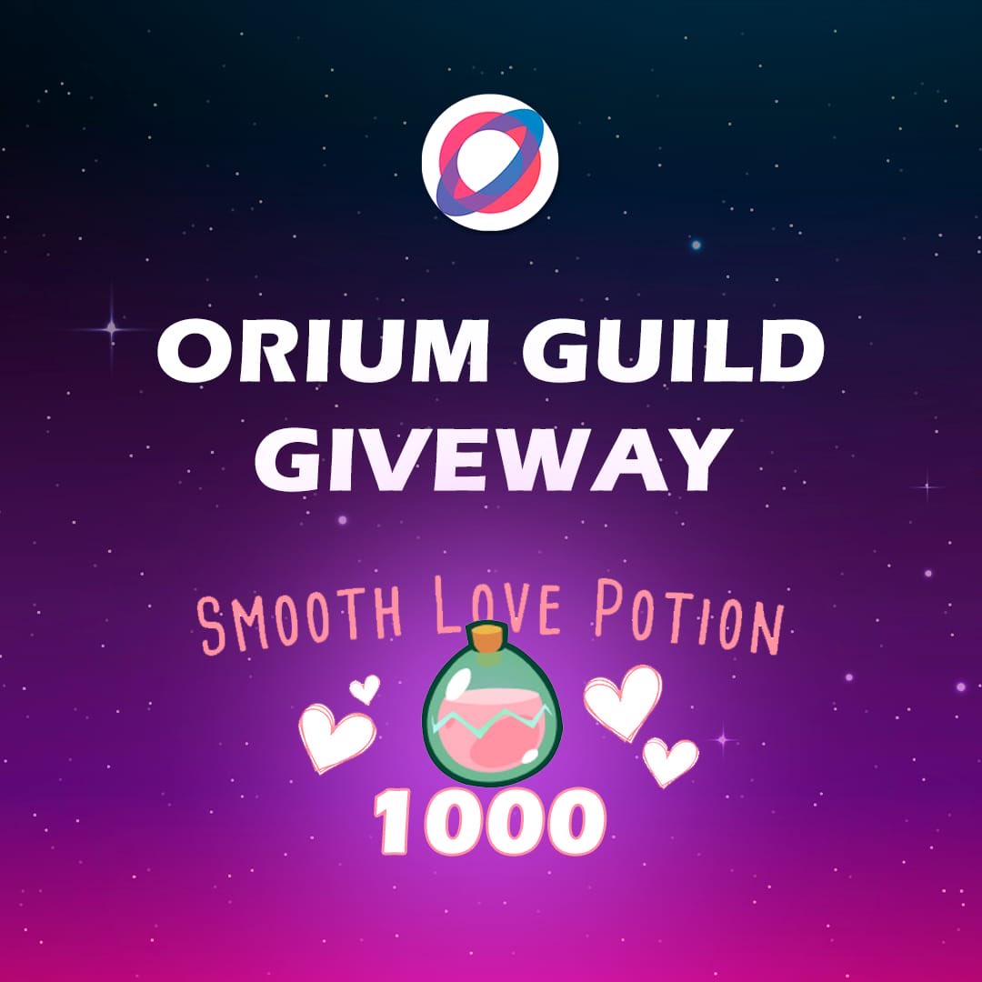 OriumGuild's tweet photo. Hello Everyone,

To celebrate @AxieInfinity Origin we are making a few giveaways, starting with 1,000 SLP!

Follow @OriumGuild, @OriumNetwork and retweet to join. The winner will be posted on the comments in two days.

Also apply for Axie Scholarships: https://t.co/tXoED3xKQL https://t.co/UIv8e2EnE2