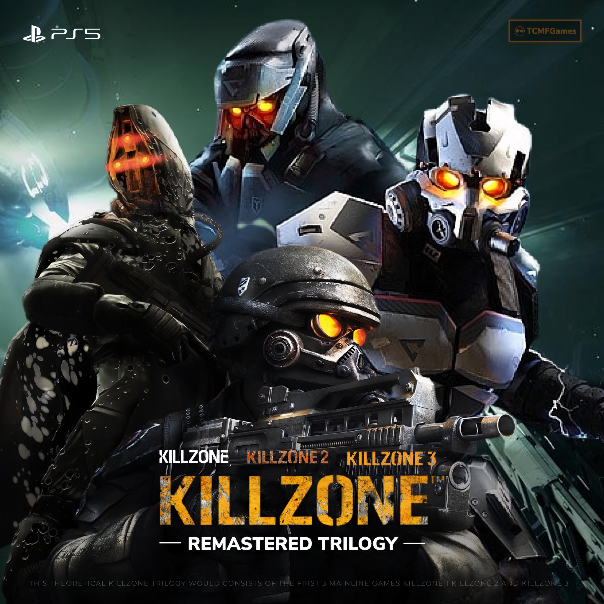 TCMFGames on X: Killzone Remastered Trilogy would be amazing