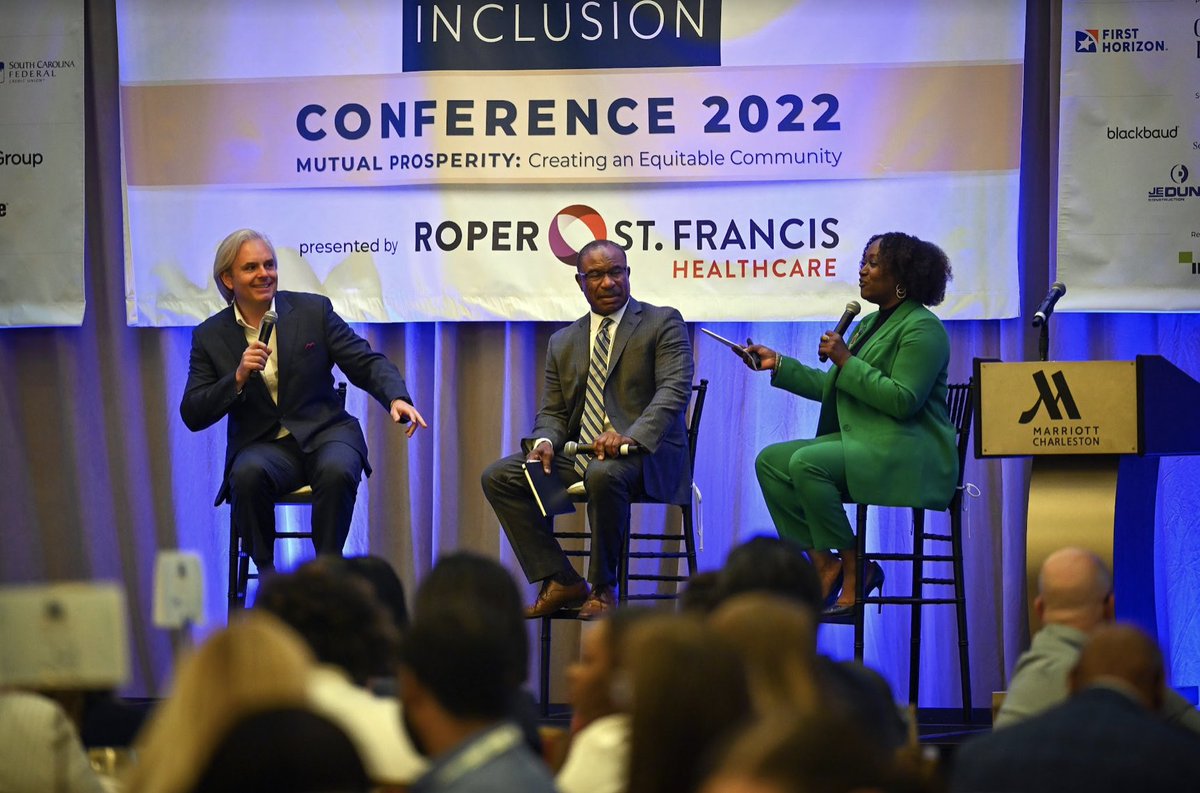 lifetaggerapp's tweet photo. Check out Kenya Dunn, LifeTagger COO and Charleston Metro Chamber of Commerce Executive Fellow of DE&amp;I, who moderated and spoke at the @ChasChamber's 2022 DE&amp;I Conference last week! 
#LifeTagger #Charleston #business https://t.co/T7IEoEQP61