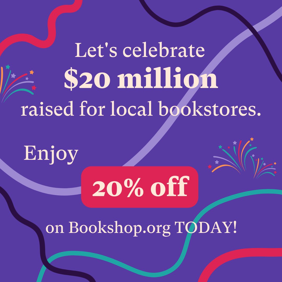 blkgarnetbooks's tweet photo. thanks to everyone who's chosen to #DivestFromAmazon and invest in indies via @Bookshop_Org! to celebrate raising $20 million for independent bookstores and authors around the US and UK to date, get 20% off your purchases for today (4/13)!
https://t.co/IgigbEb0gH https://t.co/0MS8VB04aU