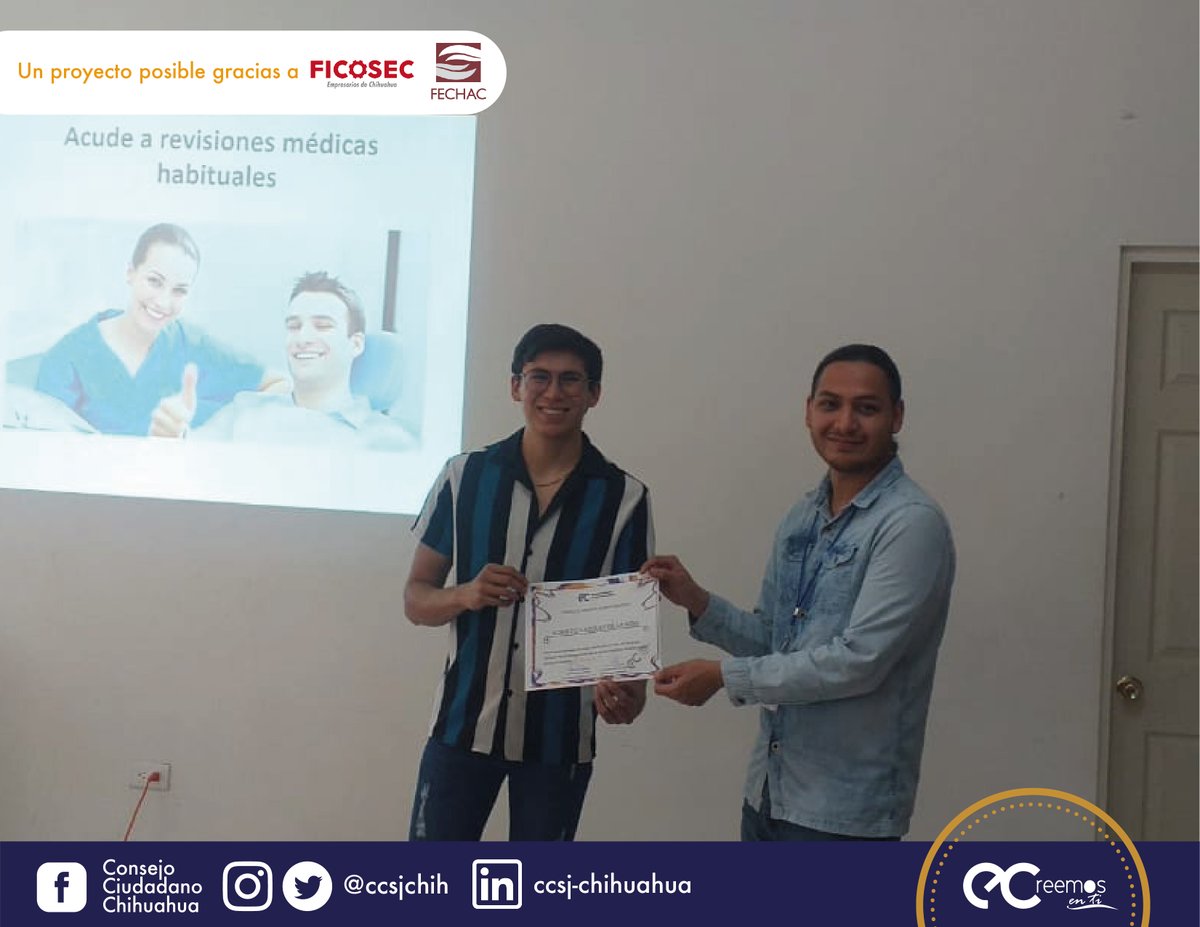 CCSJ_Chih's tweet photo. En conmemoración del Día Mundial de la Salud, se invitó a través del IMSS NCG al enfermero Alberto Vázquez, quien nos dió una plática en nuestras instalaciones de la localidad sobre el cuidado de la salud en toda su extensión. https://t.co/av3EGjOt23