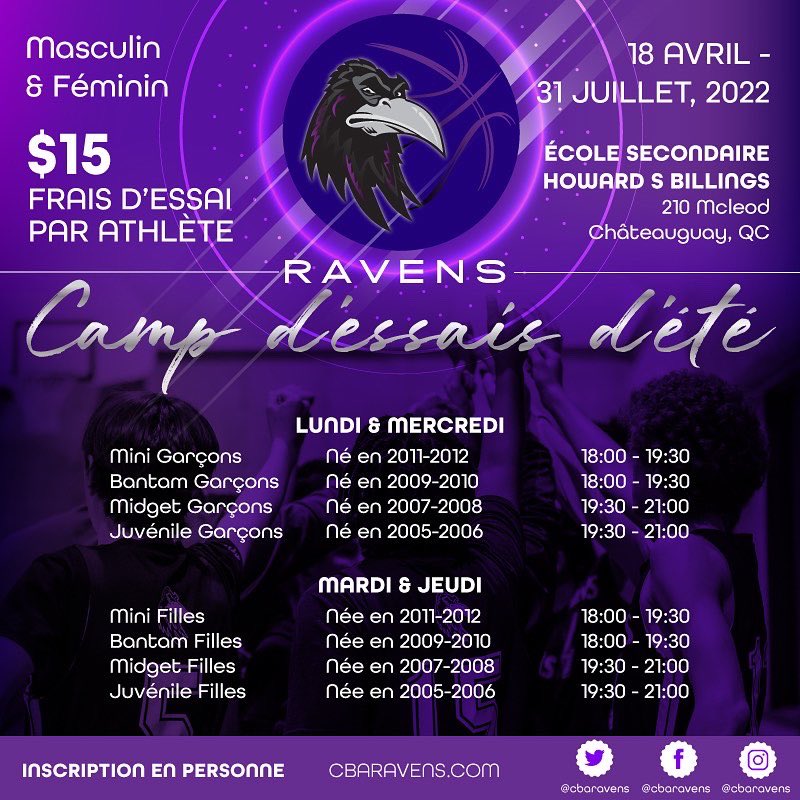 Chateauguay Ravens tweet media