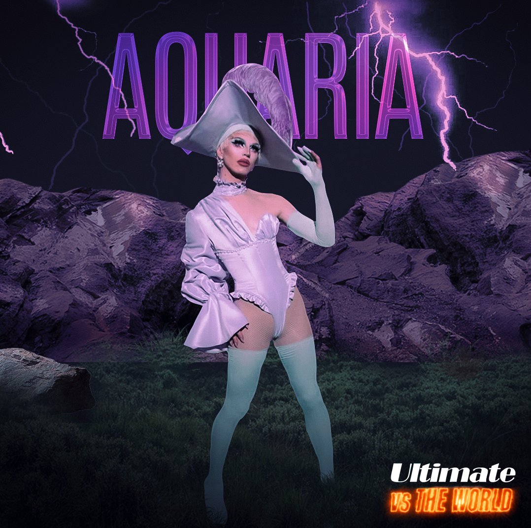 UltimateDragR's tweet photo. Quanto custa entrar para a história? Ela sabe!

Representando a @partydragrace e All Stars 1, Aquaria (@capriscxx) está de volta em busca do título de Rainha do Ultiverso! 👑🌎 https://t.co/vIwTIWyoMt