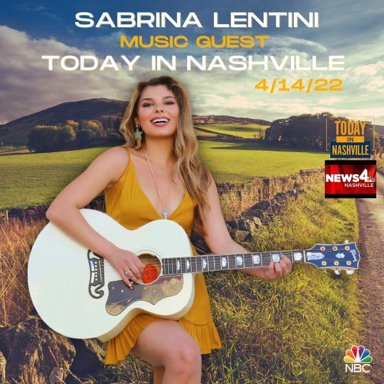 I’M GOING TO BE ON THE NEWS! 📺🎶 Tune into <a href="/TODAYINNASH/">TODAY in Nashville</a> on <a href="/WSMV/">WSMV 4 Nashville</a> Channel 4 to see me perform “Everything But You” this THURSDAY at around 11-11:30AM CT!!!!!