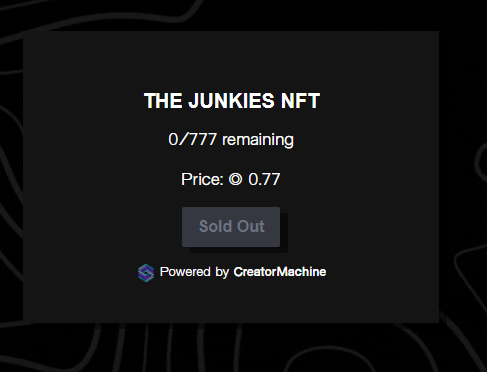 tanosmatos's tweet photo. THAT WWAS QUIC YALL ❤️🚀💫THANKS FOR THE SUPPORT @777Junkies https://t.co/HFUnqp7sA5