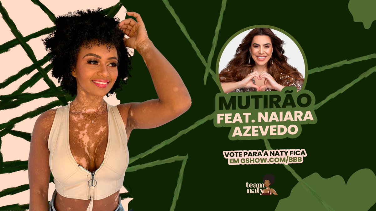 nataliadeodato's tweet photo. 🔥 MUTIRÃO feat @Naiarazevedo INICIADO! 🔥

⚠️ A CADA 10 VOTOS, MANDE UM EMOJI.

⏰ ENVIEM OS VOTOS ATÉ ÀS 20H AQUI.

📲 LINK: https://t.co/hQitDCXMfO

#FicaNatalia https://t.co/NLgRGzrKQT