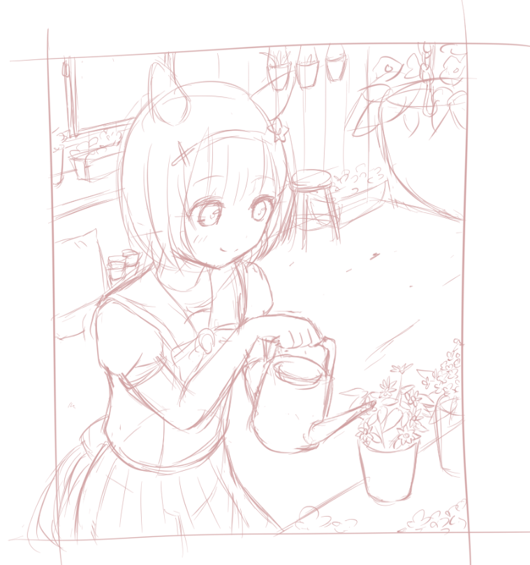 朝描き～ 