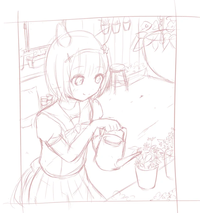 朝描き～ 