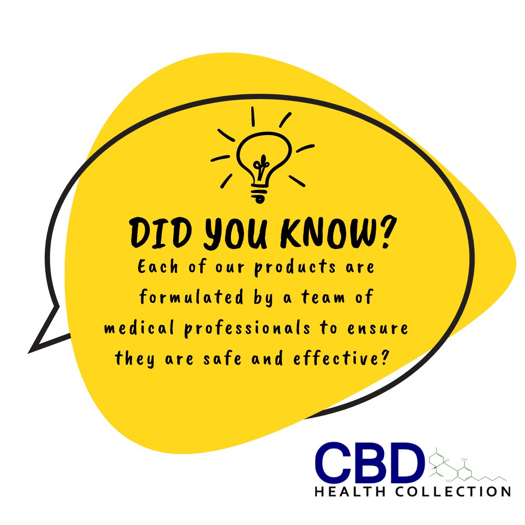 CbdCollection's tweet image. We work with a team of medical professionals including M.Ds, Pharm. D.s, Chiropractors, and Naturopathic Doctors to ensure we are bringing the best CBD products to you!