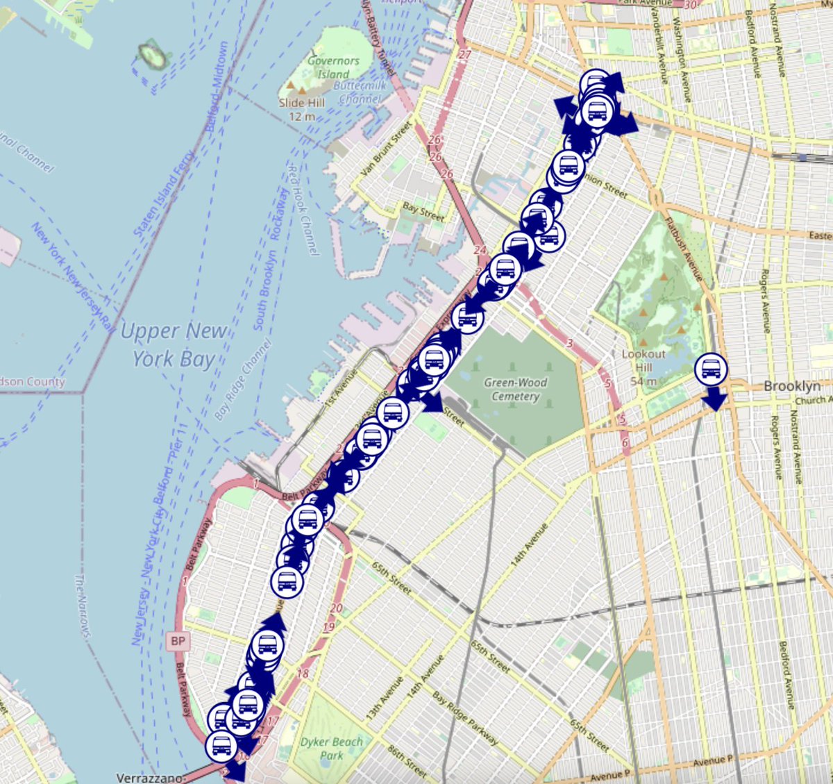 Shuttle Directions There are more than 60 @NYCTBus shuttle buses running along 4 Av in ...