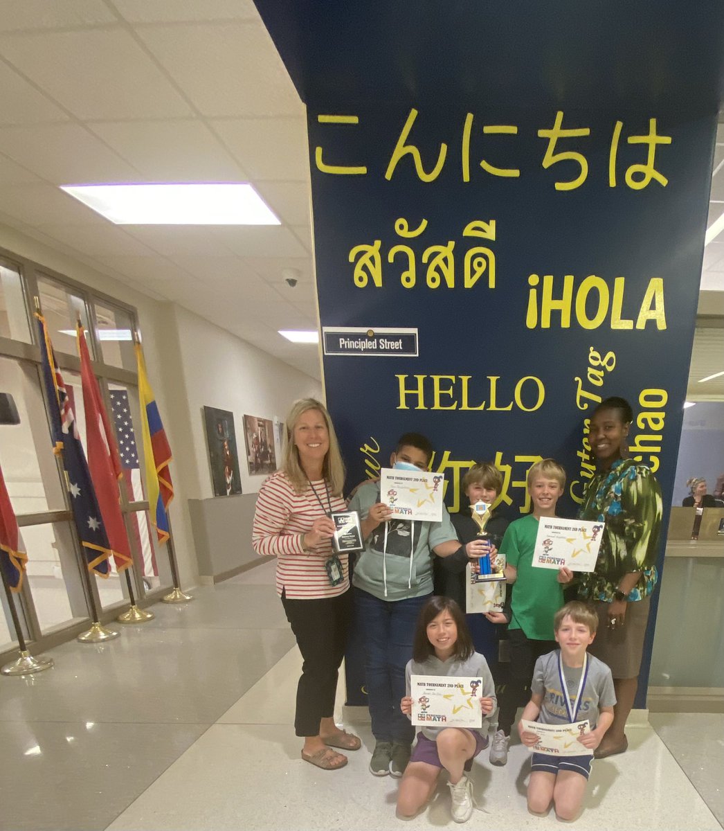 DrLNgubeni's tweet photo. E. Rivers’ 4th & 5th grade teams both won 2nd place in our APS Hidden Figures Math Competition & 2 individual medals! Great job Ms. Benner @riverslionsroar @apsupdate @AmariusR @fpratt_eds @drwpedwards #luv4math https://t.co/hHBlmUHlWE