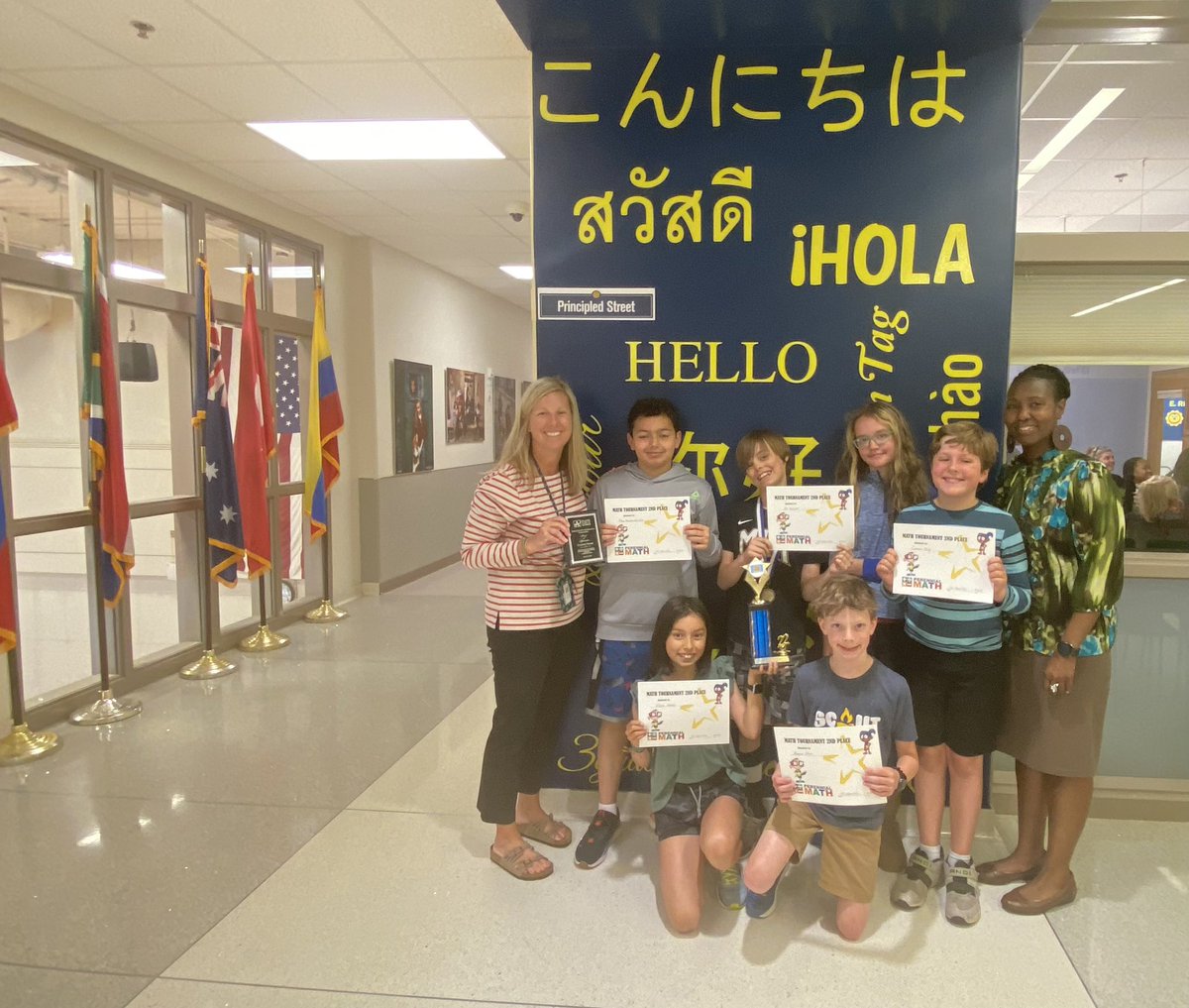 DrLNgubeni's tweet photo. E. Rivers’ 4th & 5th grade teams both won 2nd place in our APS Hidden Figures Math Competition & 2 individual medals! Great job Ms. Benner @riverslionsroar @apsupdate @AmariusR @fpratt_eds @drwpedwards #luv4math https://t.co/hHBlmUHlWE