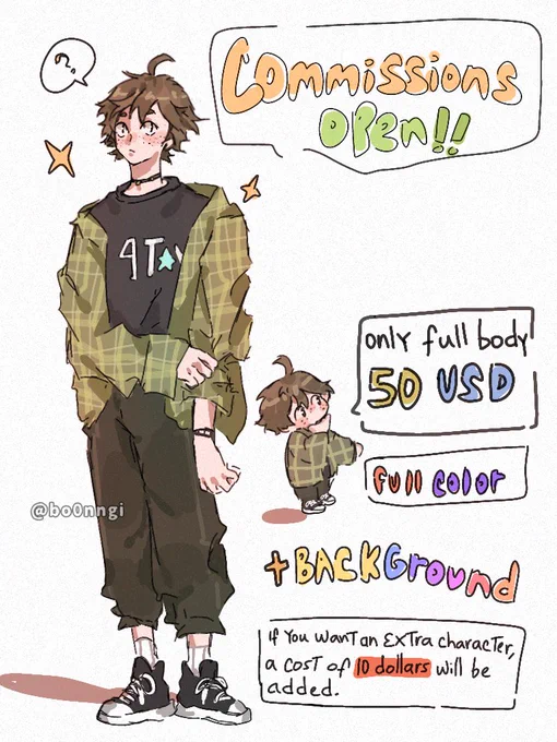 Hi! Finally Open commissions! Only 5 slots!
#Haikyuu 