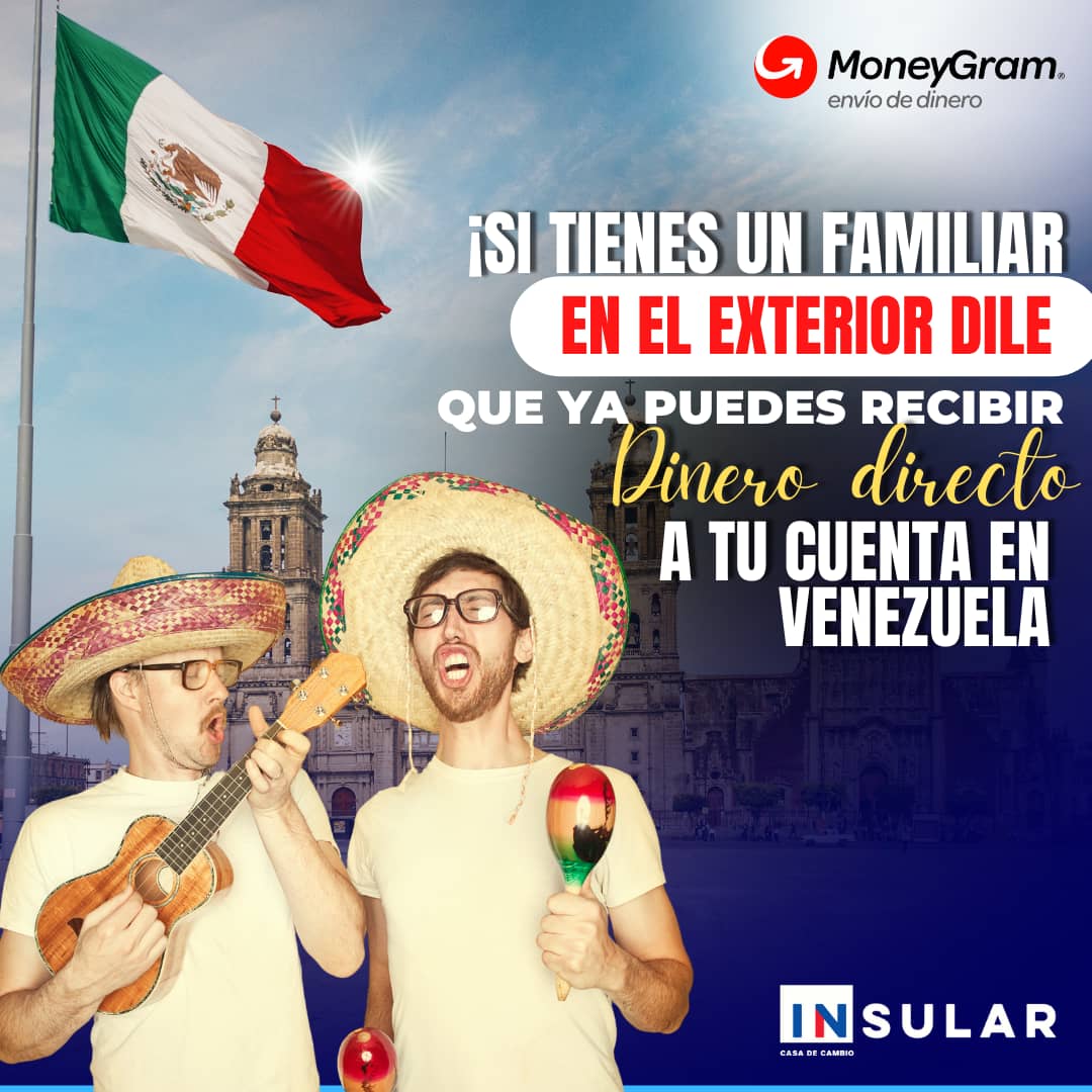 CambiosInsular's tweet photo. Recibe la remesa de tu familiar de manera fácil, rápida y segura 😀

Ya lo sabes envía a través de @moneygram y en cuestión de horas tus remesas se hacen efectivas, en la entidad bancaria de tu preferencia💸 https://t.co/iFW3J0R5Yb