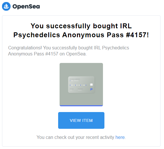 maznfteth's tweet photo. Finally made it into the @psychanon ecosystem w/ an IRL &amp; Metaverse Pass!! So gassed! 🥳 #WeAreTheNight 

@S3Crypto @0xSol__ @AKXeth  @2erohour @daileytj @shiboshimaxi @iamHectix @ElmaNFT @FrankDePalma16 @jamie_wyeth @frankg718 @faderjoes @Hafiz_Jamal @0xT0mM @metaz00 https://t.co/xiZBLaKhVX