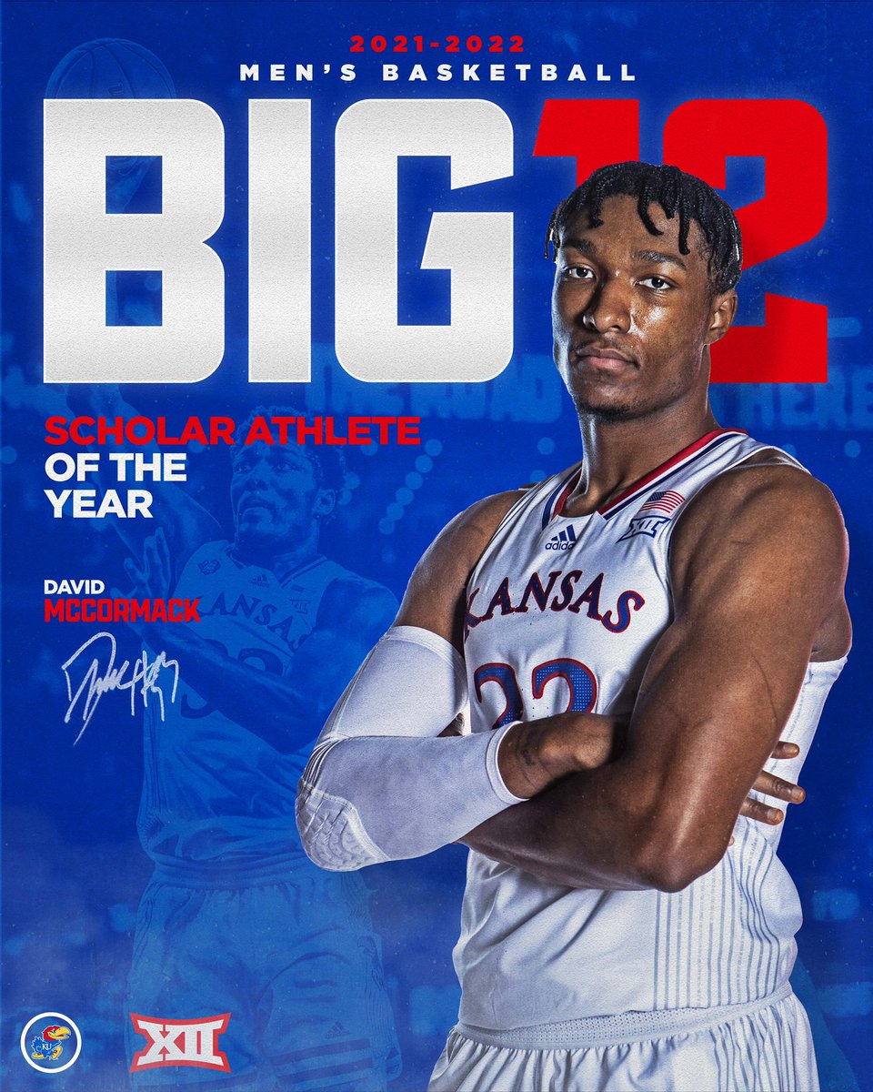 Dmack getting it done on and off the court…

Your <a href="/Big12Conference/">Big 12 Conference</a> Scholar Athlete of the Year 💪

More ➝ kuathne.ws/3vgezUK