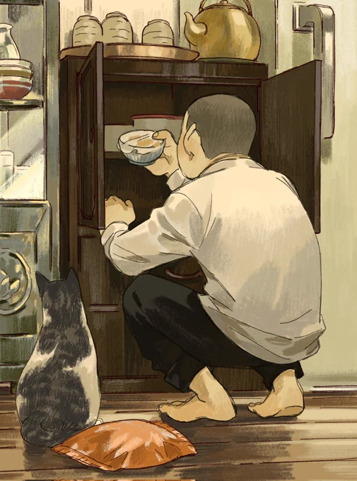 it's #PortfolioDay (' ∀ ` *)
I draw vintage Japanese things. 