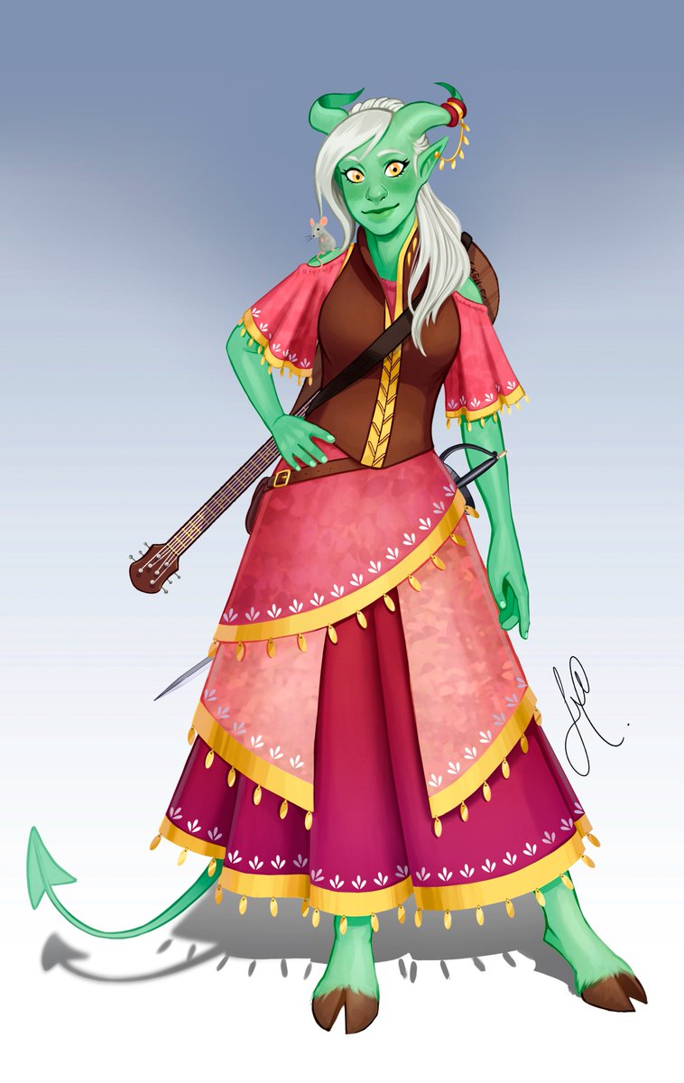 JuliaChiarelli's tweet image. #PortfolioDay 

Hi! I&apos;m Julia, illustrator and concept artist working on @GhostMailGame I also do some freelance illustrations for books and characters sometimes ❤️✨

🎨artstation.com/juliachiarelli