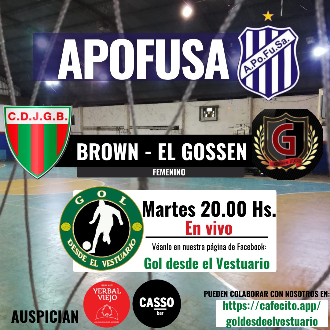 GDVMisiones's tweet photo. Hoy tenemos una nueva noche de #futsal.

En un rato estaremos con un partidazo del torneo #femenino de la Apofusa. ⬇️ https://t.co/jwK6GaS3hD