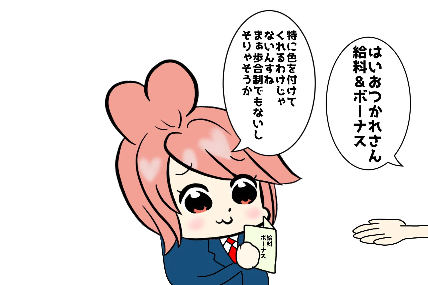 これは頑張ろうとする意欲がなくなる･･･！売上を伸ばしても特に何もないのに、落ちたときは･･･