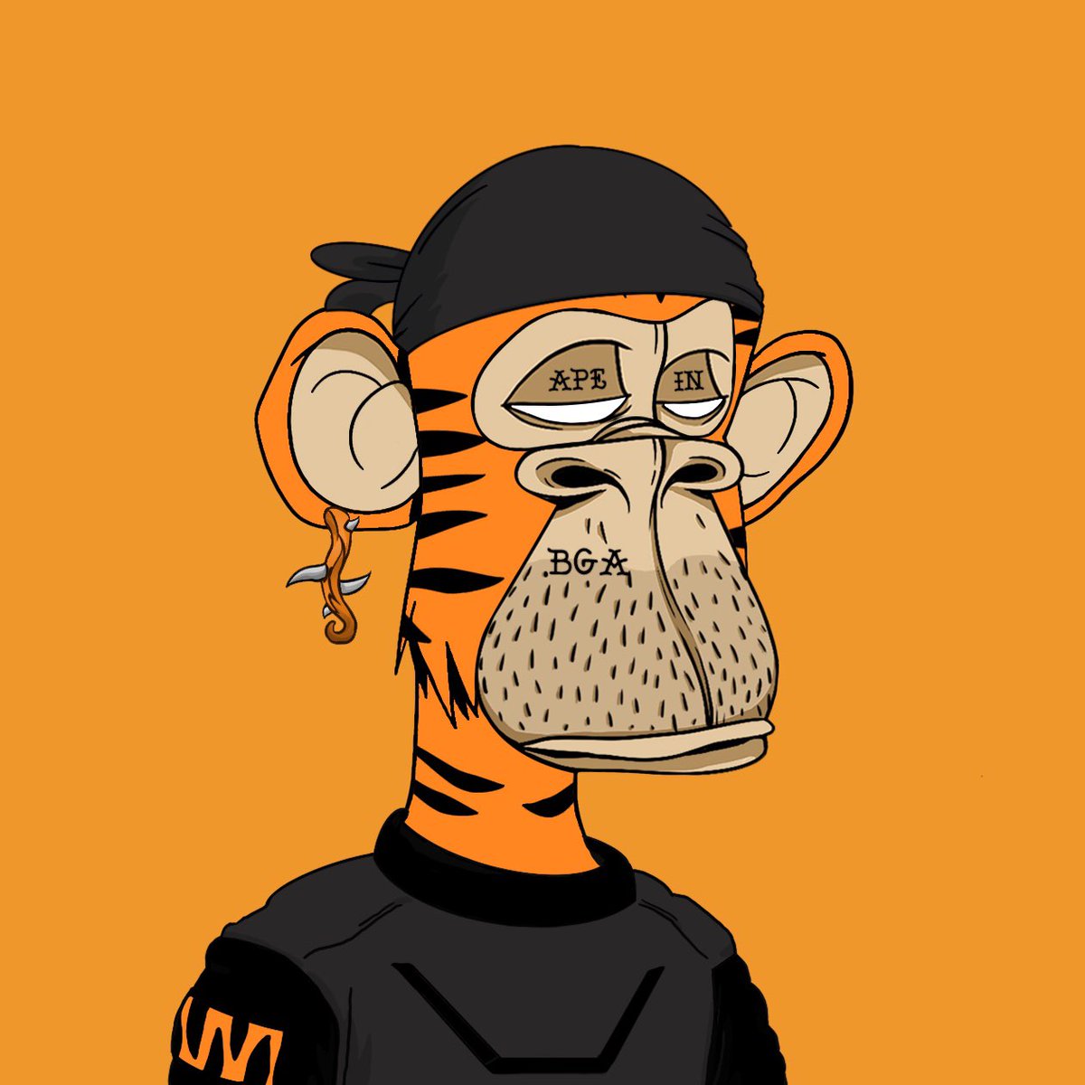 TheBenMeadows's tweet photo. Having some fun by combining two of my favorite NFT projects today (@BoredGutterApes & @AesApesNFT) - my #BGA ape looks super clean, but thought it would be dope to throw some clothes on him (thanks @AesTailor)!
Excited for #AES mint on 4/14 and #BoredGutterGenerative (soon)! https://t.co/a7maF9kWX5