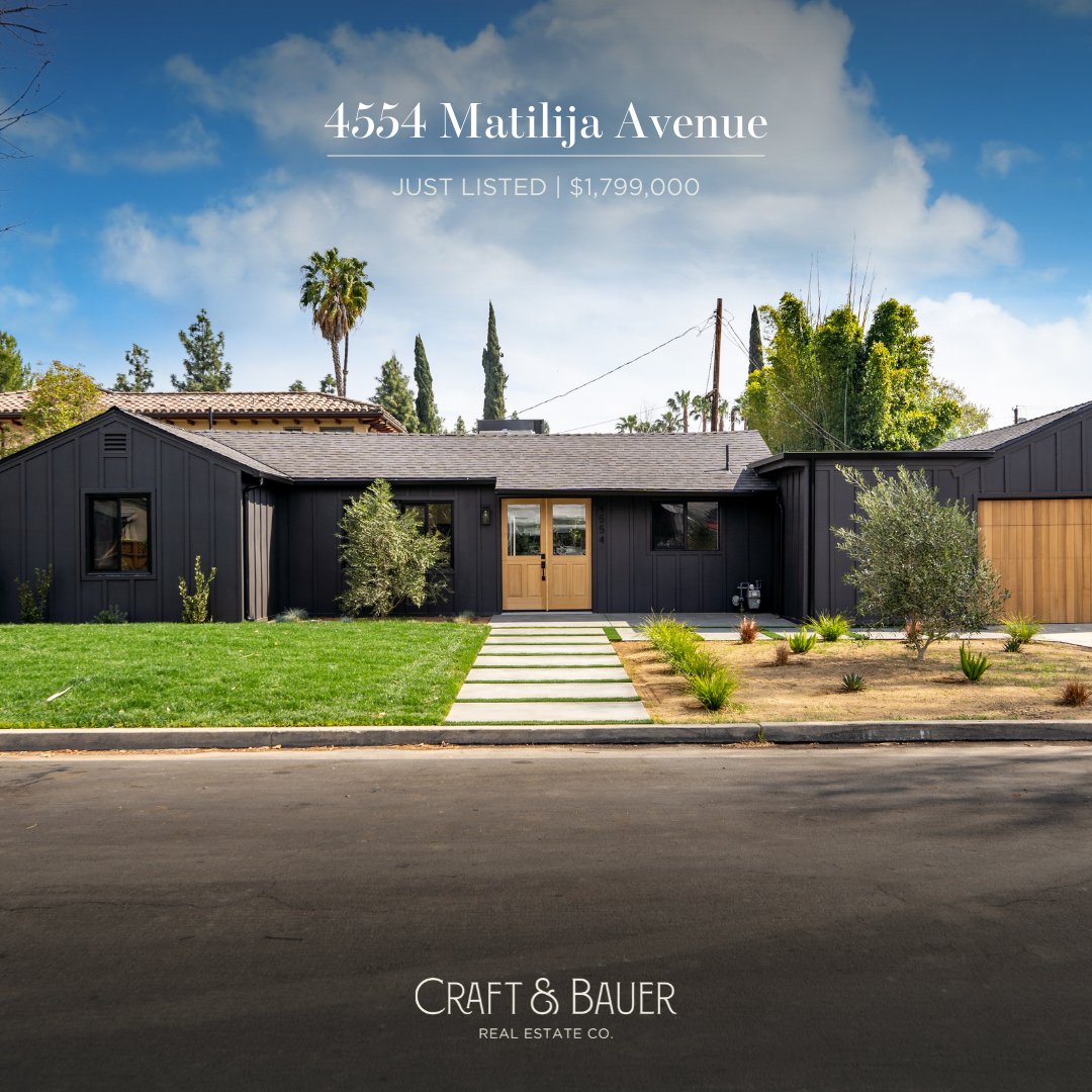CraftAndBauer's tweet photo. #JustListed in #ShermanOaks. Live a charmed life on a tree-lined street in a home with the kind of LA sparkle that makes it feel forever young. No detail was overlooked in its graceful remodel. Discover for yourself: https://t.co/22yDNuSFz1

Listed by Jonathan Higgins · $1.799M https://t.co/ISWLOCJ7qq