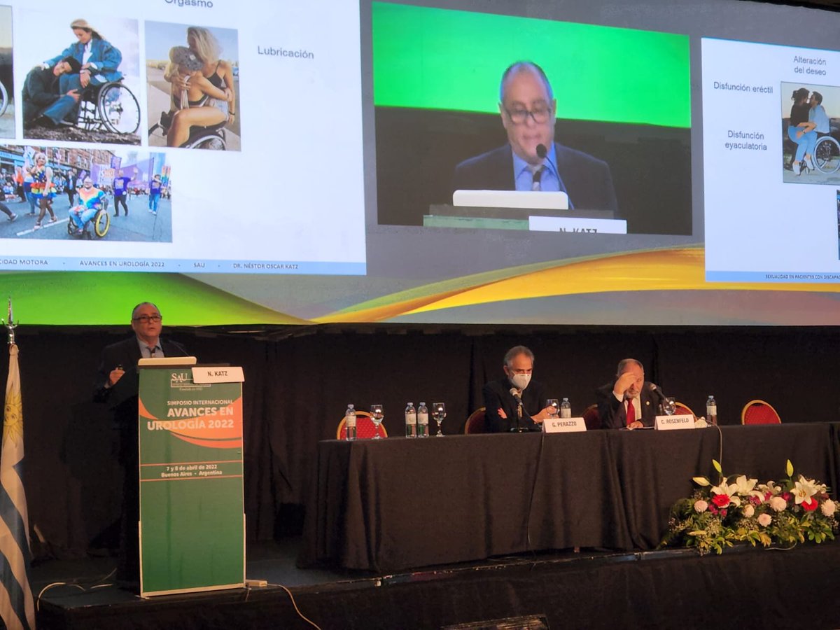 INERE_Argentina's tweet image. 📍 El Dr. Néstor Oscar Katz, Coordinador del Área de Neuro-Urología de nuestro Instituto, disertó en el Simposio Internacional "Avances en #Urología 2022", organizado por la Sociedad Argentina de Urología. ✔

🌐 inere.com.ar
#INERE #NeurocienciasRestaurativas