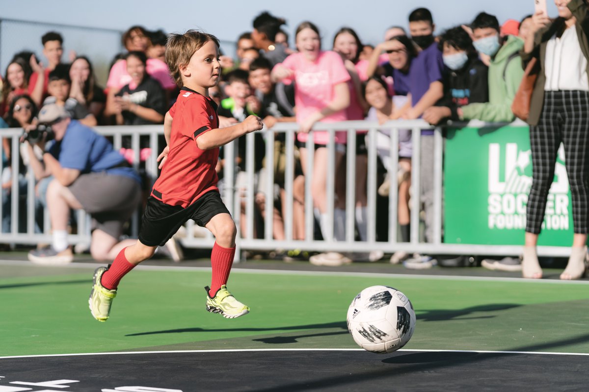 AustinFC's tweet photo. More soccer, more good.

In collaboration with @4ATXFoundation &amp; @StDavidsHC, we're happy to make the beautiful game more accessible in our fourth mini-pitch installation in Bastrop. ⚽️ https://t.co/lyGauiP6Gr