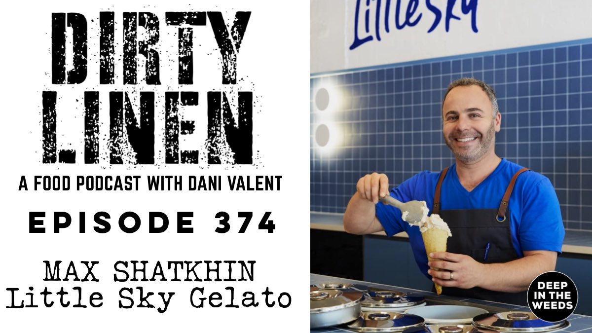 Max Shatkhin's Little Sky Gelato is Australia's first B-Corp-certified gelato store. Proving his business's environmental &amp; social impact credentials has been a lengthy &amp; satisfying process, ensuring he's scooping with the planet in mind.
👉linktr.ee/DirtyLinenPodc…