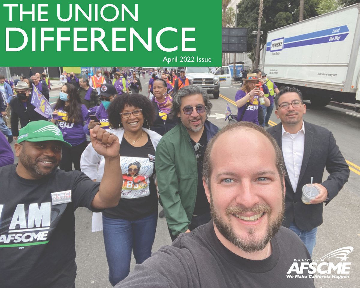 AFSCMECouncil36's tweet photo. Check out our April newsletter! #TheUnionDifference
https://t.co/lKIBeugI0q https://t.co/wSMDHIQtEe