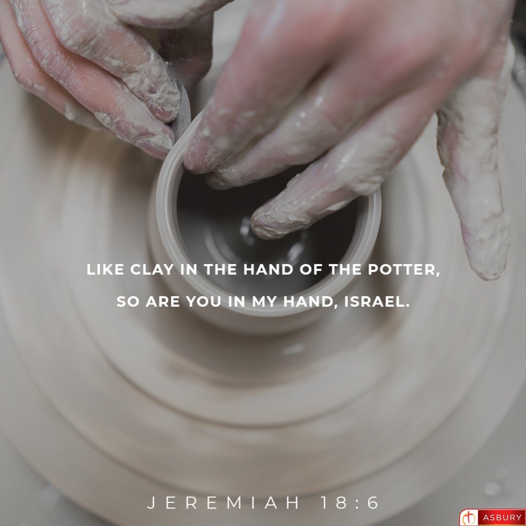 asburymadison's tweet photo. God is the potter, we are the clay. He will shape us to fit the purpose He has for our lives. How are you responding to God shaping you?

Sermon access. https://t.co/1apAU6ZS3E

#bible #bibleverse #infallible #sabbath #asburymadison #jesusshapedlife https://t.co/6oEwXbO45T