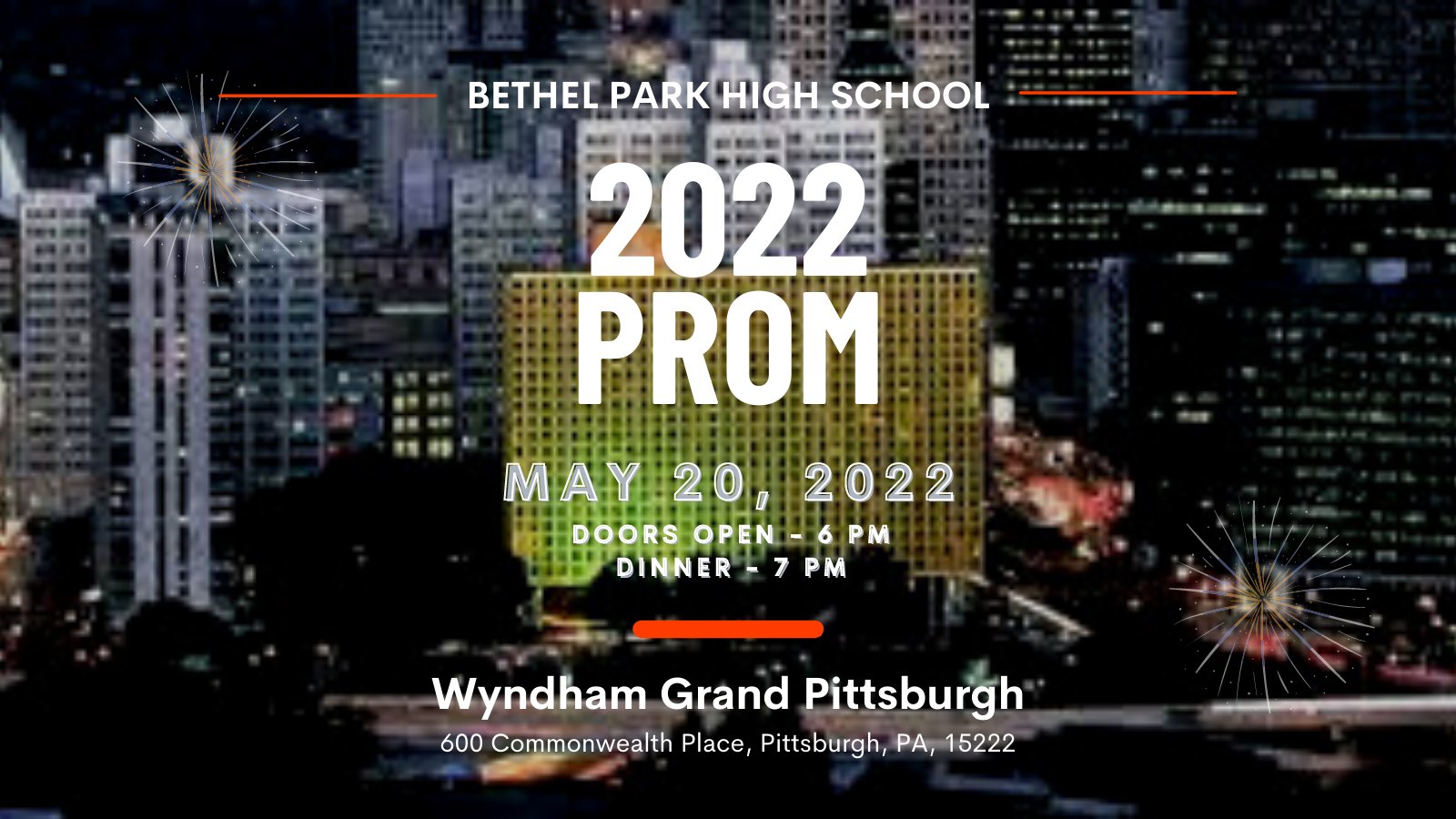 Bethel Park SD on Twitter "This year's Bethel Park Prom will be held