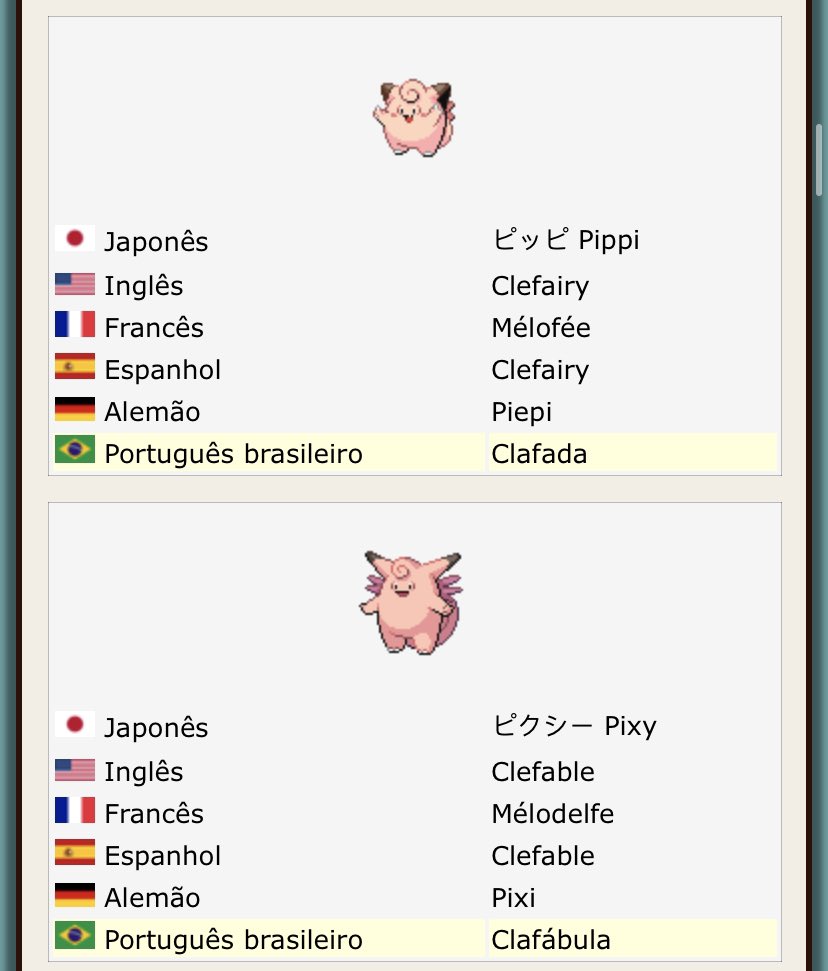 POKEMON : nomes em JAPONÊS
