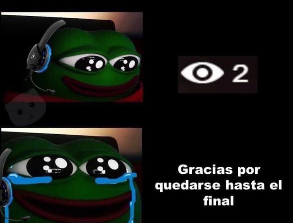 by_escarlata's tweet photo. Yo cada vez que acabo stream https://t.co/exjs12gkHM